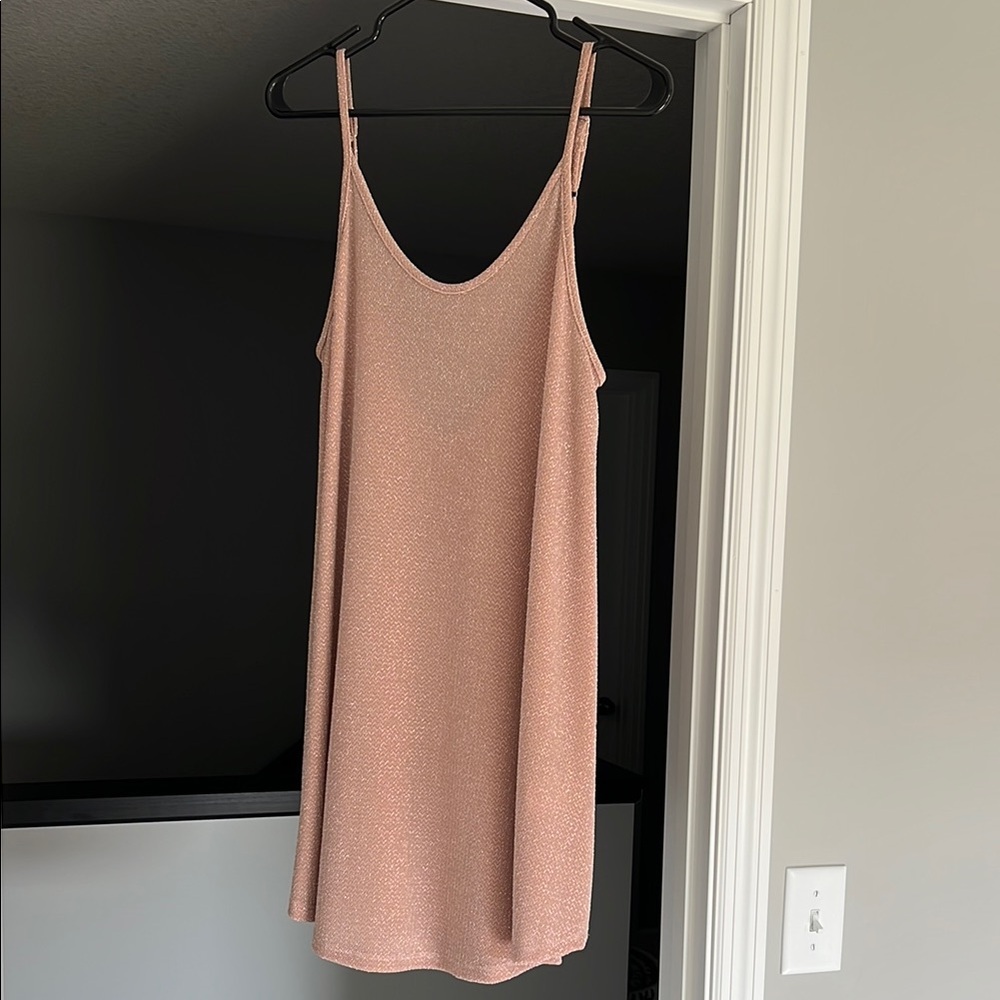 Dainty Hooligan Brand New with Tags Shimmer Nude/Tan Dress